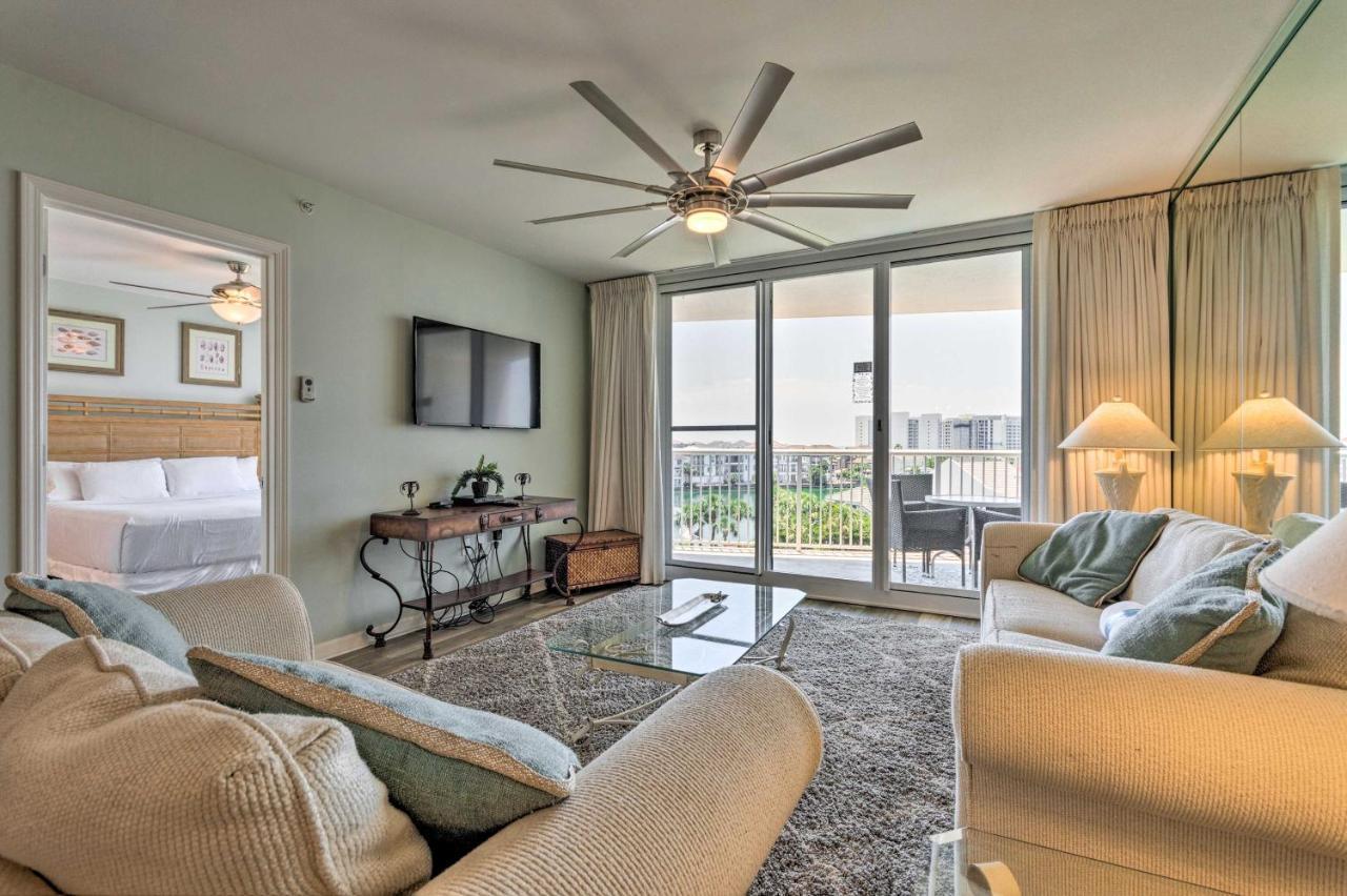 High-Rise Destin Condo With Balcony And Pool View Exterior foto