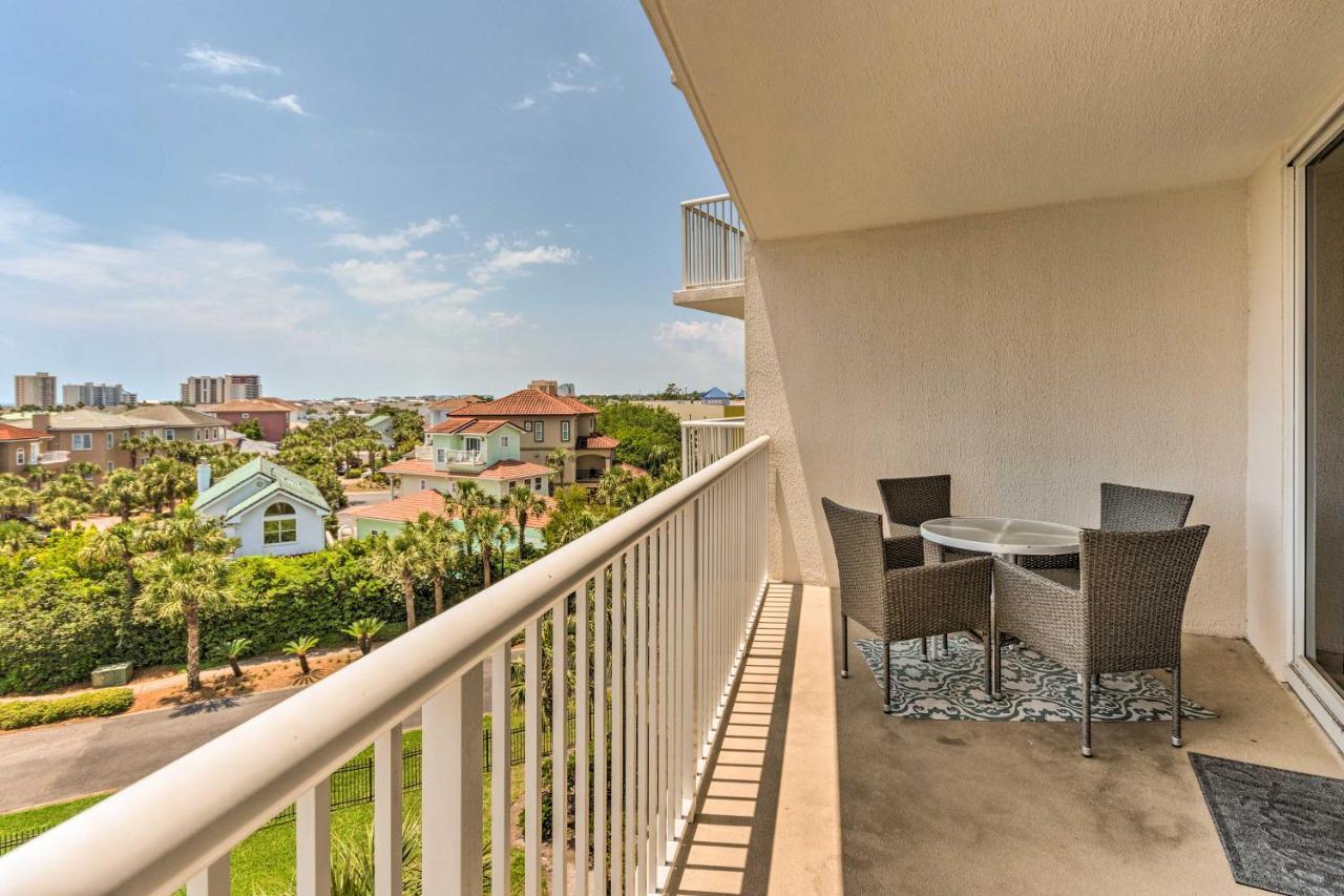 High-Rise Destin Condo With Balcony And Pool View Exterior foto